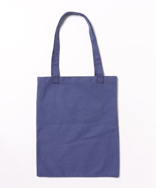 SPINNS（スピンズ）の「コットントートバッグ LOOK（トートバッグ・メンズ・ネイビー/オフホワイト/イエロー・ONESIZE）」の4枚目の写真