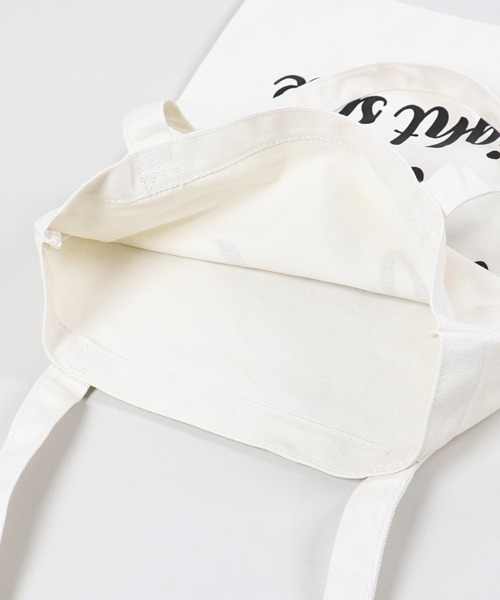 SPINNS（スピンズ）の「コットントートバッグ LOOK（トートバッグ・メンズ・ネイビー/オフホワイト/イエロー・ONESIZE）」の11枚目の写真