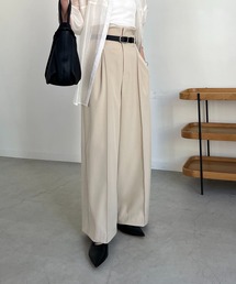 CAPRICIEUX LE'MAGE | ベルトSETワイドパンツ(その他パンツ)