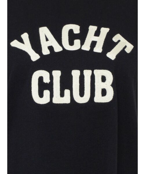 GYDA(ジェイダ)の「YACHT CLUBサガラTシャツ(タンクトップ・レディース・チャコールグレー/オフホワイト/ブラック・FREE)」の5枚目の写真