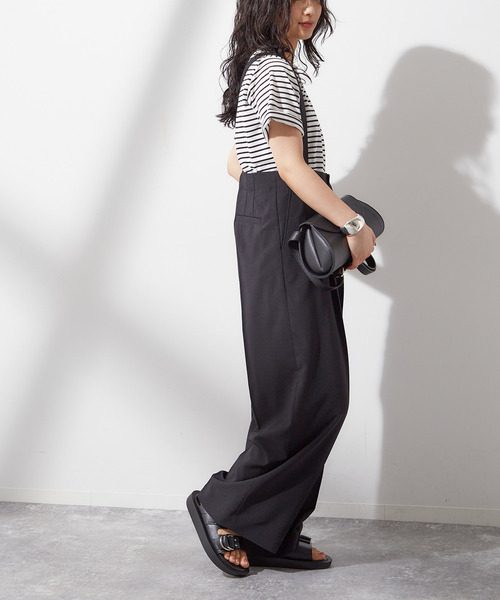 【新品】※裾上げ済　JOURNAL STANDARD トロサスペンダーパンツ journal standard L'essage（ジャーナルスタンダードレサージュ