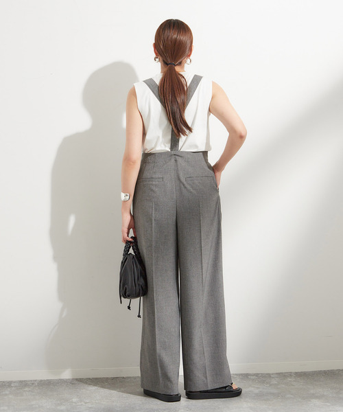 【新品】※裾上げ済　JOURNAL STANDARD トロサスペンダーパンツ 新品】※裾上げ済 JOURNAL STANDARD トロサスペンダーパンツ
