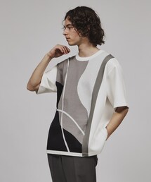 tk.TAKEO KIKUCHI（ティーケータケオキクチ）の「カーブスイッチカットソー（Tシャツ/カットソー・メンズ）」