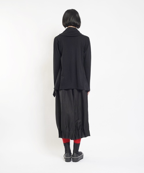 gomme(ゴム)の「Li/Rキャンバス ヘムタックパンツ(その他パンツ・レディース・ブラック・MEDIUM)」の18枚目の写真