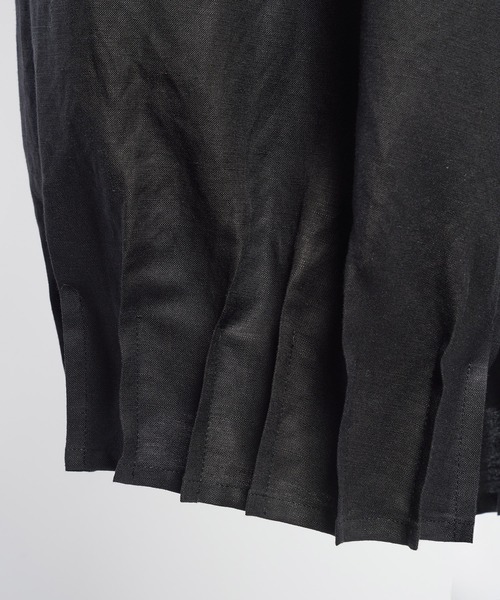 gomme(ゴム)の「Li/Rキャンバス ヘムタックパンツ(その他パンツ・レディース・ブラック・MEDIUM)」の15枚目の写真