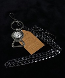 1004ST（イチマルマルヨンエスティー）の「【1004ST】シルバー ウオレットチェーン キーリング (MA)（ウォレットチェーン）」