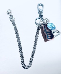 1004ST（イチマルマルヨンエスティー）の「【1004ST】シルバー ウオレットチェーン キーリング (MA)（ウォレットチェーン）」