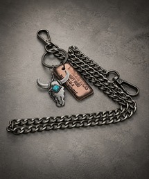 1004ST（イチマルマルヨンエスティー）の「【1004ST】シルバー ウオレットチェーン キーリング (MA)（ウォレットチェーン）」