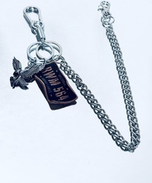 1004ST（イチマルマルヨンエスティー）の「【1004ST】シルバー ウオレットチェーン キーリング (MA)（ウォレットチェーン）」