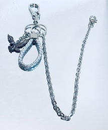 1004ST（イチマルマルヨンエスティー）の「【1004ST】シルバー ウオレットチェーン キーリング (MA)（ウォレットチェーン）」