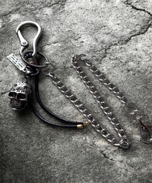 1004ST（イチマルマルヨンエスティー）の「【1004ST】シルバー ウオレットチェーン キーリング (MA)（ウォレットチェーン）」