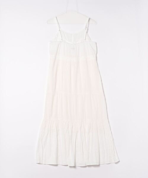 flower（フラワー）の「レーシーキャミワンピース（ワンピース・レディース・ホワイト/イエロー・FREE）」の8枚目の写真
