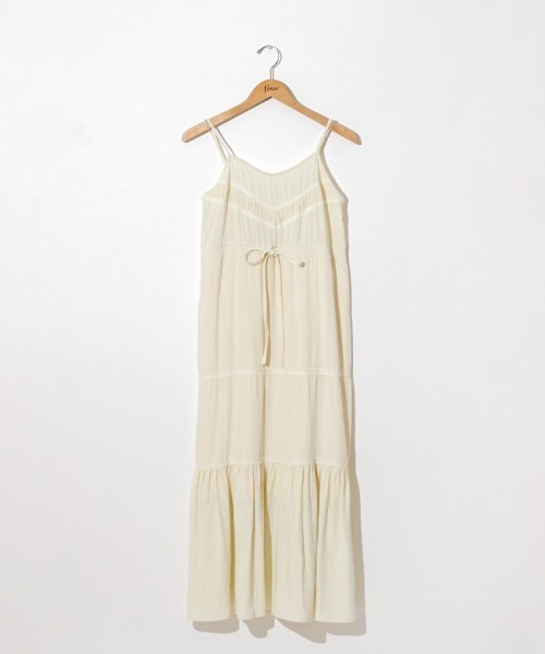flower（フラワー）の「レーシーキャミワンピース（ワンピース・レディース・ホワイト/イエロー・FREE）」の21枚目の写真
