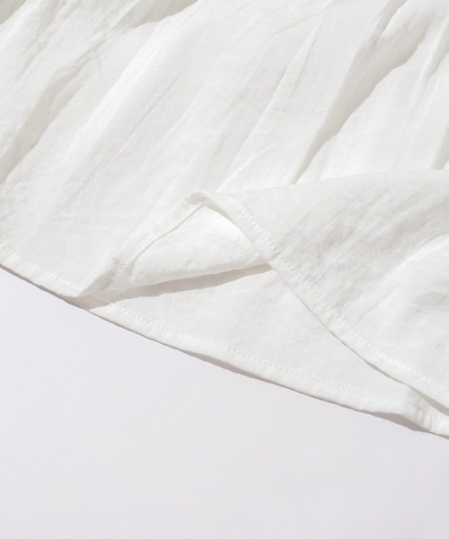 flower（フラワー）の「レーシーキャミワンピース（ワンピース・レディース・ホワイト/イエロー・FREE）」の19枚目の写真