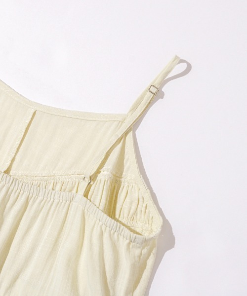 flower（フラワー）の「レーシーキャミワンピース（ワンピース・レディース・ホワイト/イエロー・FREE）」の14枚目の写真