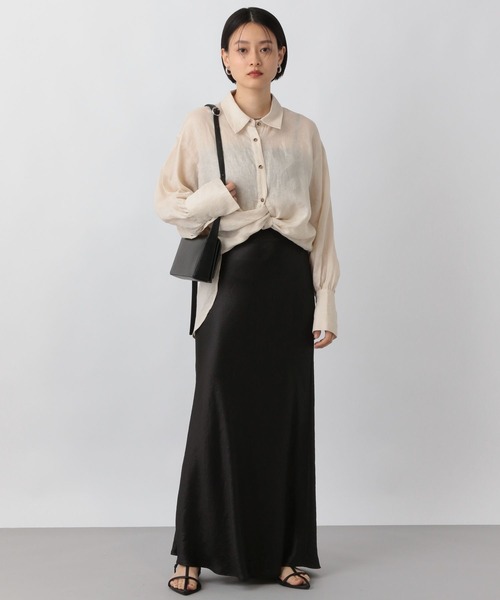 A part by(アパートバイ)の「スクエアミニショルダー(ショルダーバッグ・レディース・ブラック/ライトブルー・FREE)」の9枚目の写真