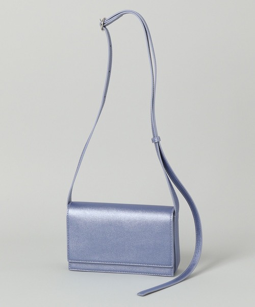 A part by(アパートバイ)の「スクエアミニショルダー(ショルダーバッグ・レディース・ブラック/ライトブルー・FREE)」の11枚目の写真