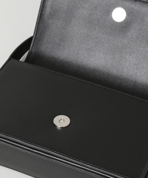 A part by(アパートバイ)の「スクエアミニショルダー(ショルダーバッグ・レディース・ブラック/ライトブルー・FREE)」の20枚目の写真