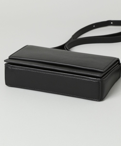 A part by(アパートバイ)の「スクエアミニショルダー(ショルダーバッグ・レディース・ブラック/ライトブルー・FREE)」の21枚目の写真