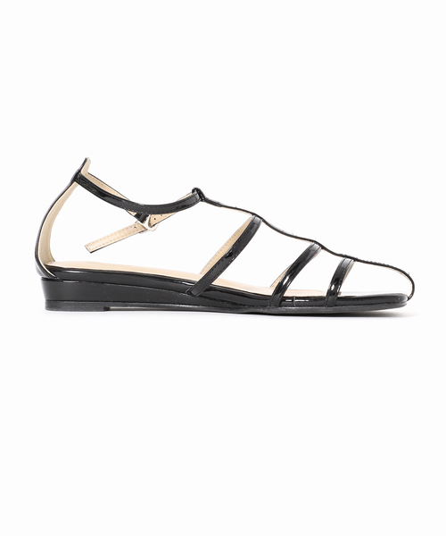 JOURNAL STANDARD relume（ジャーナルスタンダード　レリューム）の「RELUME ナローストラップサンダル（サンダル・レディース・ブラック/シルバー・23cm/23.5cm/24cm/24.5cm/25cm）」の15枚目の写真