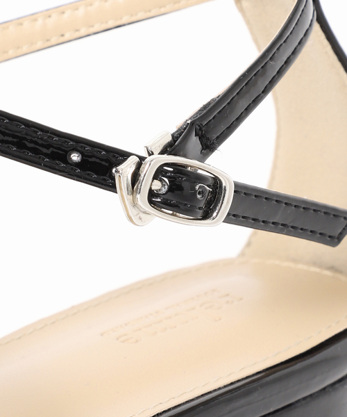 JOURNAL STANDARD relume（ジャーナルスタンダード　レリューム）の「RELUME ナローストラップサンダル（サンダル・レディース・ブラック/シルバー・23cm/23.5cm/24cm/24.5cm/25cm）」の19枚目の写真