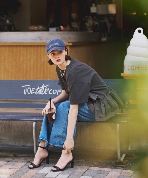 FREAK'S STORE（フリークスストア）の「裾フリル ピグメントTシャツ