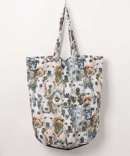 MartineRose/マーティンローズ/DOG PRINT TOTE WALLET/ドックプリントトートバッグ