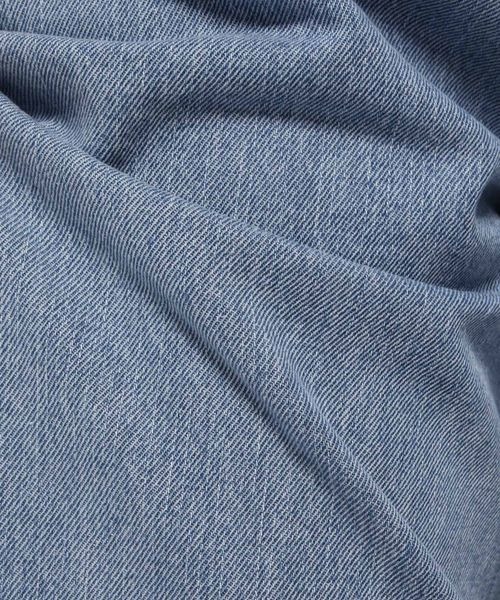 mysty woman（ミスティウーマン）の「【セルフカット可！美脚デニム】ストレートカットオフデニムパンツ 129880（デニムパンツ・レディース・ブラック/ブルー・SMALL/MEDIUM）」の11枚目の写真