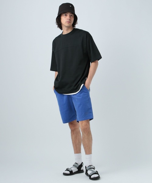 CHARI&CO（チャリアンドコー）の「【CHARI&CO SAFE RIDE for BAYFLOW】フットボールTシャツ（Tシャツ/カットソー・メンズ・チャコール/ライトベージュ・MEDIUM/LARGE）」の5枚目の写真