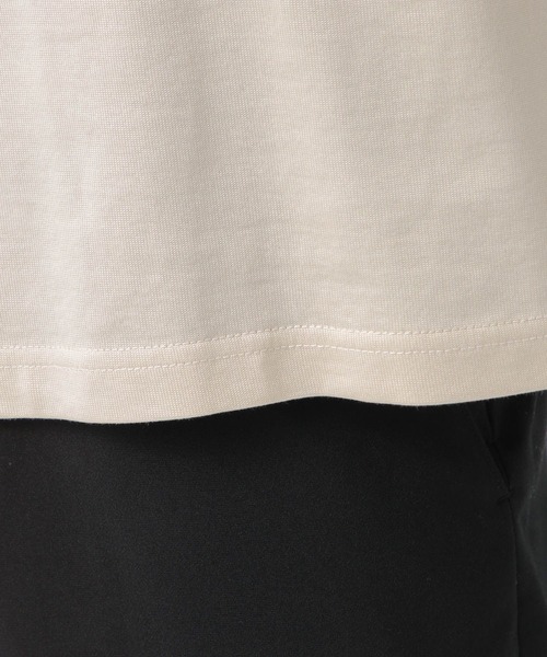 CHARI&CO（チャリアンドコー）の「【CHARI&CO SAFE RIDE for BAYFLOW】フットボールTシャツ（Tシャツ/カットソー・メンズ・チャコール/ライトベージュ・MEDIUM/LARGE）」の12枚目の写真