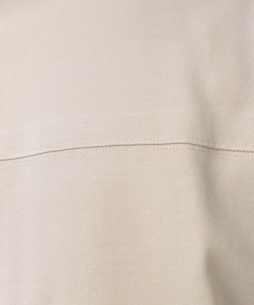 CHARI&CO（チャリアンドコー）の「【CHARI&CO SAFE RIDE for BAYFLOW】フットボールTシャツ（Tシャツ/カットソー・メンズ・チャコール/ライトベージュ・MEDIUM/LARGE）」の14枚目の写真