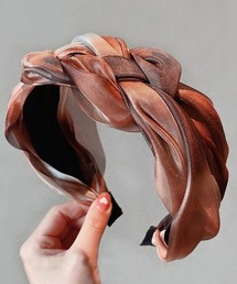 Miniministore（ミニミニストア）の「三つ編みカチューシャ 韓国風 ヘアバンド（カチューシャ）」