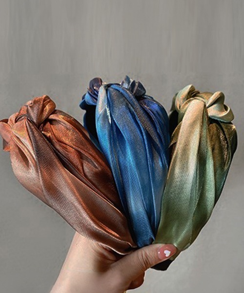 Miniministore（ミニミニストア）の「三つ編みカチューシャ 韓国風 ヘアバンド（カチューシャ・レディース・パープル/カーキ/グレー/ブルー/ブラウン・FREE）」の21枚目の写真