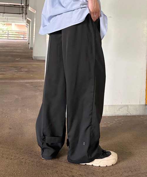 sedacle（セダクル）の「裾タブ2wayスラックス（スラックス・メンズ・ブラック/グレー・LARGE/MEDIUM/SMALL）」の12枚目の写真
