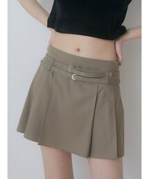 EMODA | ダブルベルトプリーツスカート(スカート)