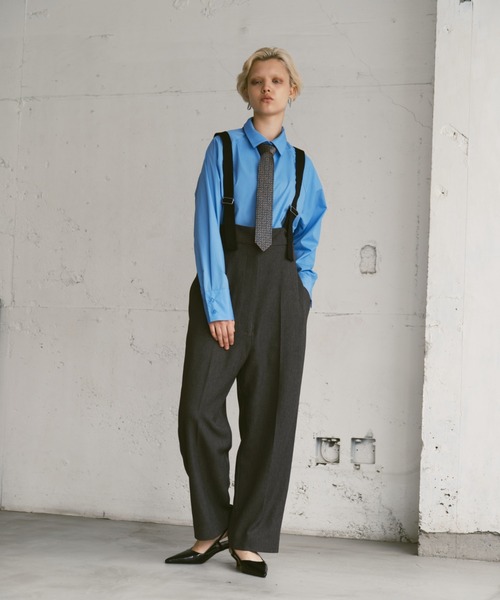 Happy John(ハッピージョン)の「basic core shirt/ベーシックコアシャツ(シャツ/ブラウス・レディース・ブルー/ブラック/ホワイト・FREE)」の18枚目の写真