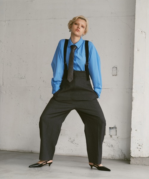 Happy John(ハッピージョン)の「basic core shirt/ベーシックコアシャツ(シャツ/ブラウス・レディース・ブルー/ブラック/ホワイト・FREE)」の19枚目の写真