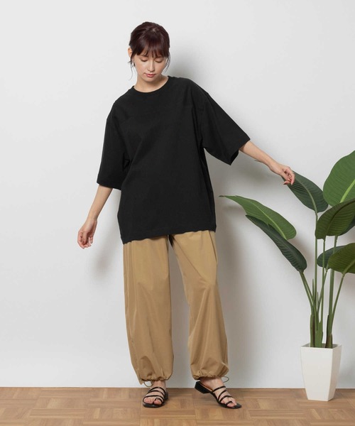 Healthknit(ヘルスニット)の「Healthknit(ヘルスニット)フットボールTシャツ(Tシャツ/カットソー・レディース・ホワイト/ブラック/キナリ・L/M)」の20枚目の写真