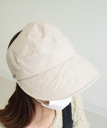DAY CLOSET | 折りたためるキャップ風ナチュラルメッシュサンバイザー(サンバイザー)
