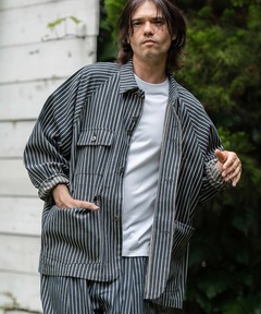 セール】Levi's/リーバイス Bree Barn ストライプジャケット（デニム
