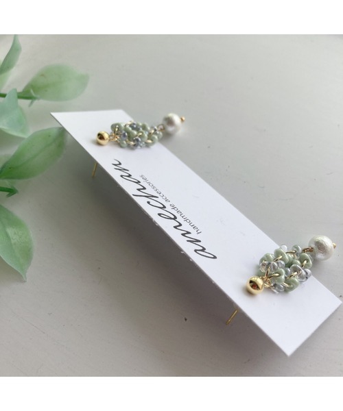 tone（トーン）の「【amechan】カラフル（ピアス）(MA)（ピアス（両耳用）・レディース・パープル/クリア/グリーン/ブルー/ピンク・FREE）」の18枚目の写真