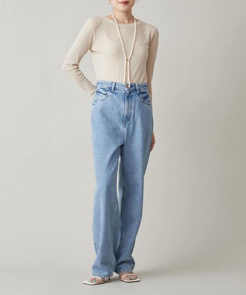 【セール】シアーウール混カットソー（Tシャツ/カットソー）｜Liesse（リエス）