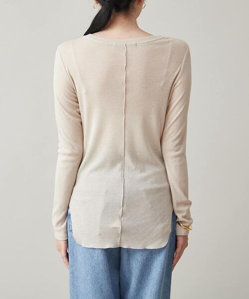 【セール】シアーウール混カットソー（Tシャツ/カットソー）｜Liesse（リエス）