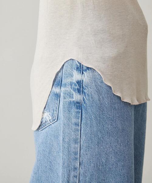 【セール】シアーウール混カットソー（Tシャツ/カットソー）｜Liesse（リエス）