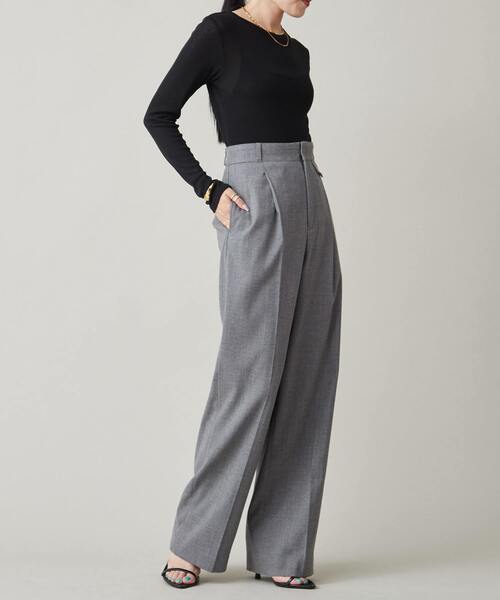 【セール】シアーウール混カットソー（Tシャツ/カットソー）｜Liesse（リエス）