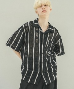 HAND STITCH STRIPE KNIT TOP（ニット/セーター）｜Ameri