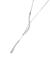Reflect | 【スライド式長さ調節可能】Y字パーツネックレス(ネックレス)