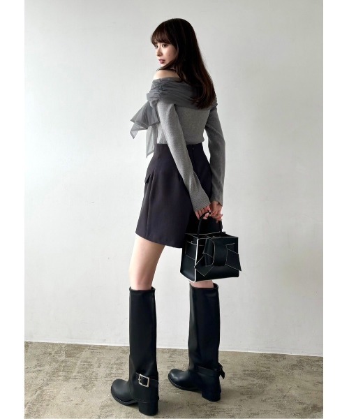 ゲートルロングブーツ（ブーツ）｜FRAY I.D（フレイアイディー