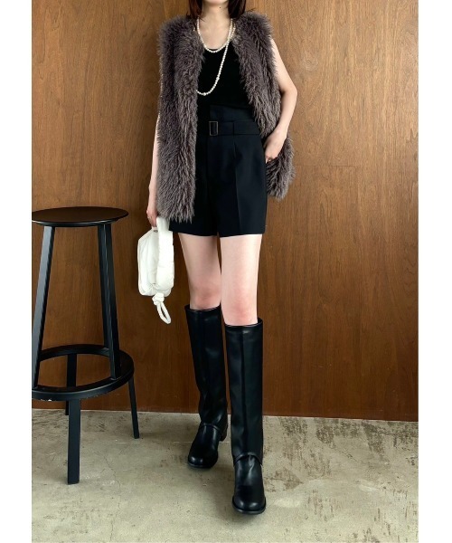 ゲートルロングブーツ（ブーツ）｜FRAY I.D（フレイアイディー