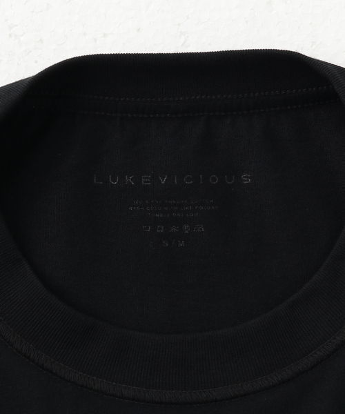 BAYCREW'S DEPO(ベイクルーズデポ)の「【LUKE VICIOUS / ルークヴィシャス】LUNA GAZE(Tシャツ/カットソー・メンズ・ブラック・FREE)」の7枚目の写真